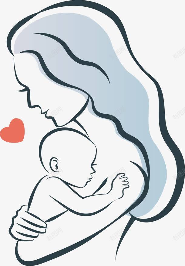 妈妈抱着宝宝png免抠素材_88icon https://88icon.com 妈妈 妈妈抱宝宝漫画 婴儿 宝宝 爱