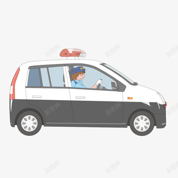 开车的卡通警察人物png免抠素材_88icon https://88icon.com 交警 人物 卡通人物 效果图 汽车 警察 警车