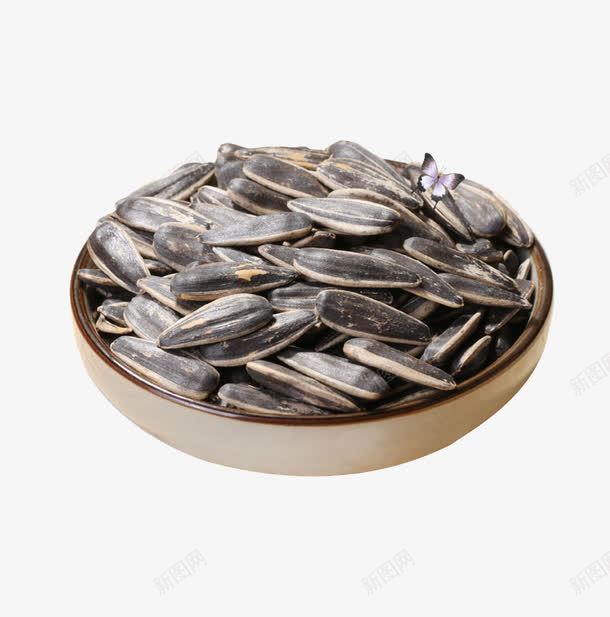 盐炒瓜子png免抠素材_88icon https://88icon.com 产品食物 休闲零食 坚果 炒货 盐巴 盐炒瓜子 葵瓜子