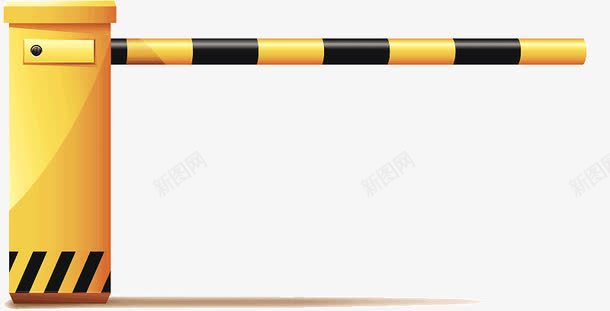 进车进去的栏杆禁止停车png免抠素材_88icon https://88icon.com 平面宣传 栏杆 漫画设计 禁停 禁止停车 非停车位 黄黑结合