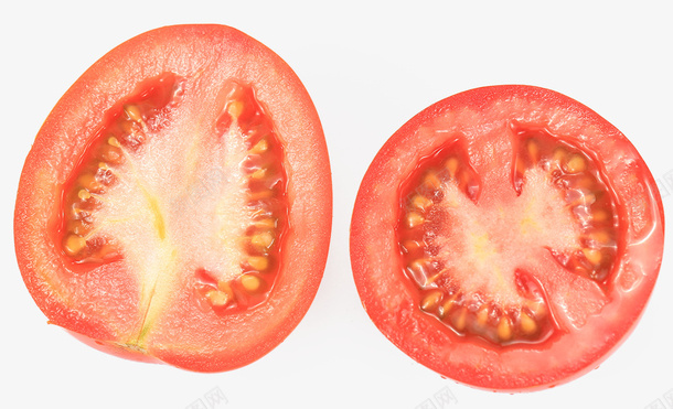 两瓣西红柿png免抠素材_88icon https://88icon.com 新鲜 有机水果 果汁 水果 番茄