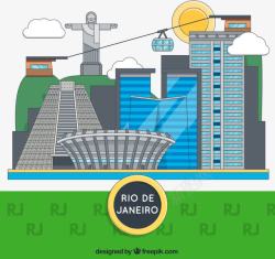 巴西旅游城市巴西奥运会建筑高清图片