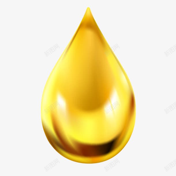 黄金色水滴png免抠素材_88icon https://88icon.com 水滴 油 油滴 油滴状 金色