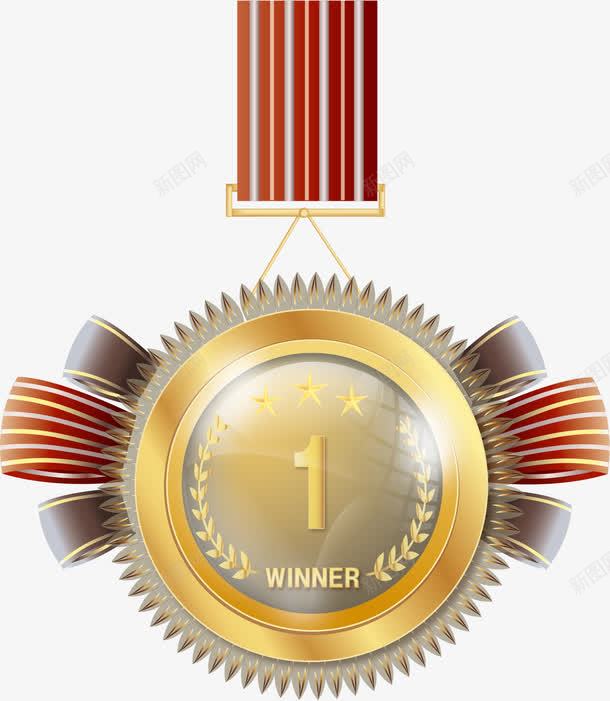 高档金属排名勋章图png免抠素材_88icon https://88icon.com 徽章 排名勋章 排名奖牌 胸章 获奖 颁奖