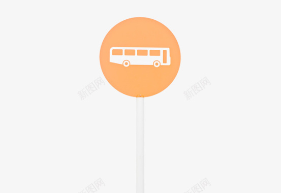 破洞的公交站牌创意公交站牌图标图标