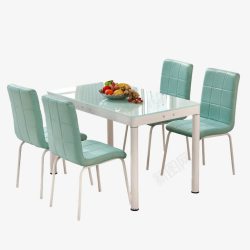 清新风格家具餐桌餐椅素材