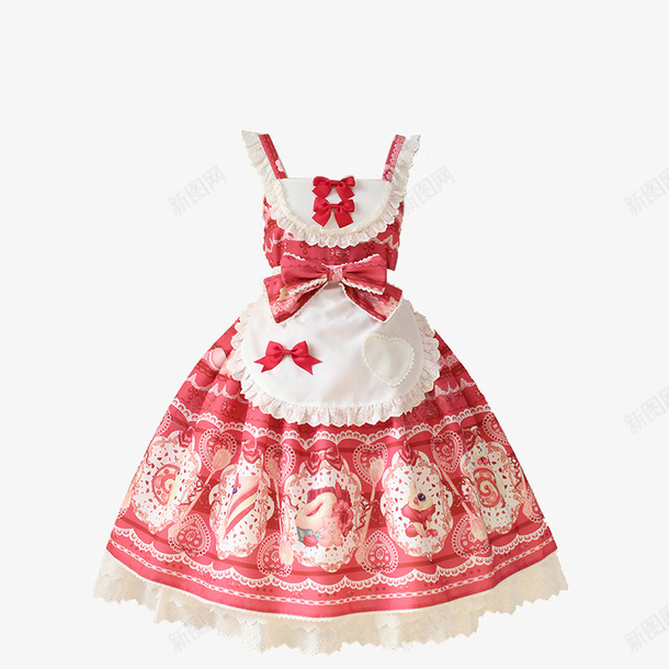 洛丽塔小洋装png免抠素材_88icon https://88icon.com 小洋装 洋装 洛丽塔 粉红色 蝴蝶结