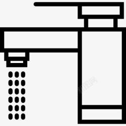 阀门水龙头点击图标高清图片