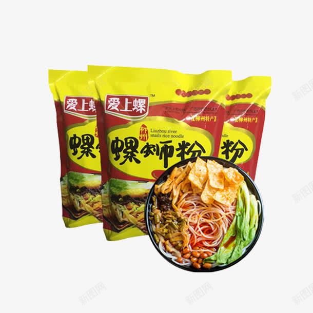 袋装螺丝粉png免抠素材_88icon https://88icon.com 特产 螺狮粉 螺蛳粉 食品宣传海报