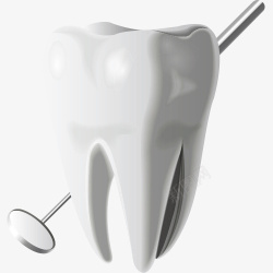 牙齿修复效果图素材