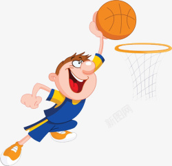 basket一个投篮男孩高清图片
