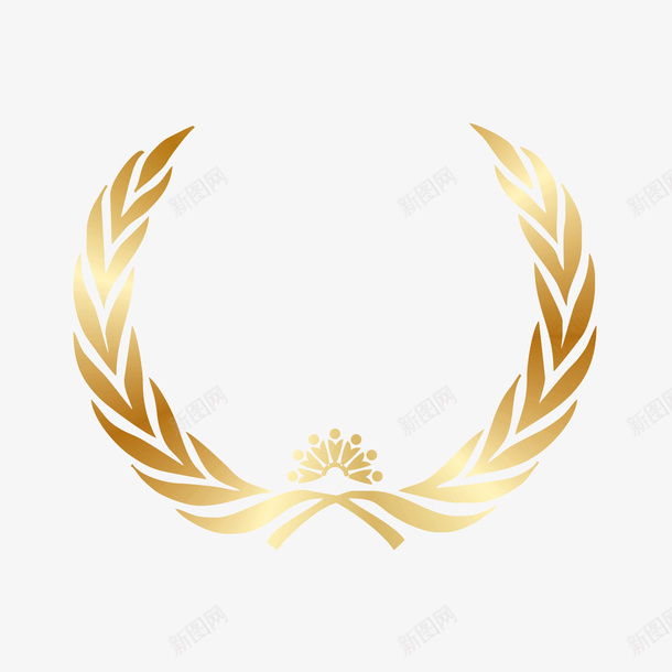 金色树叶花环圈矢量图eps免抠素材_88icon https://88icon.com 树叶 花环 金色 金色树叶花环 矢量图