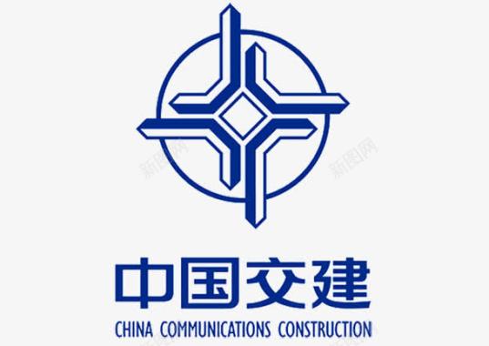 道路两边中国交建logo商业图标图标