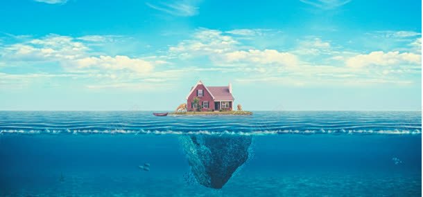 天空白云大海背景jpg设计背景_88icon https://88icon.com 大海 天空 房子 海洋 海阔天空