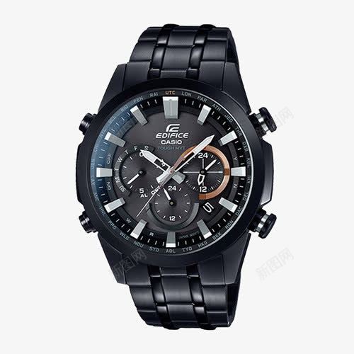 卡西欧商务大气手表png免抠素材_88icon https://88icon.com CASIO 产品实物 大牌手表 太阳能 男士手表 腕表 钢带
