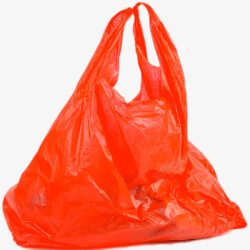 塑料袋免扣图红色塑料袋高清图片