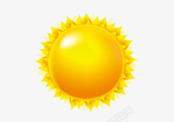 温暖的气候变暖圆圆太阳高清图片