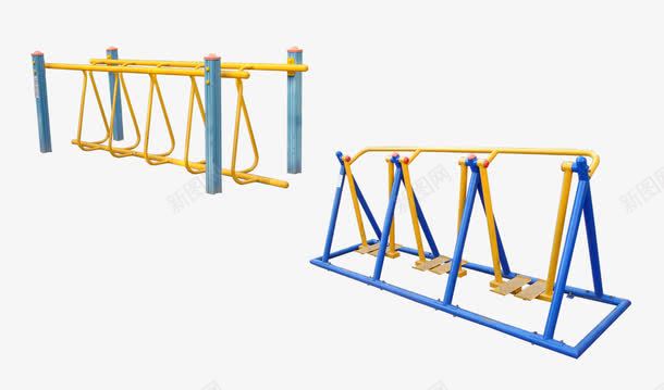 公共健身器材png免抠素材_88icon https://88icon.com 健身器材 娱乐设施 户外运动器材 摇摆器材 社区活动中心 运动器材