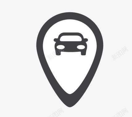 稀缺车位停车icon图标图标