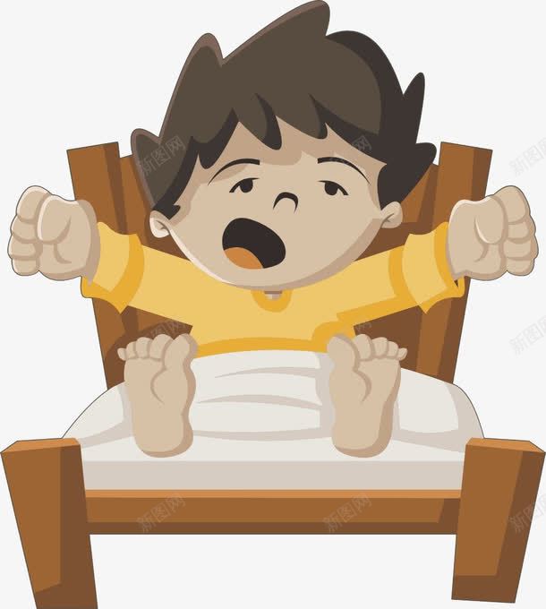 睡觉的男孩png免抠素材_88icon https://88icon.com 卡通 可爱 早上起床 男孩 睡觉的宝宝 起床