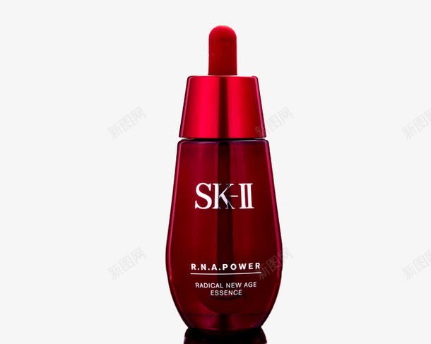 SK2红色精油png免抠素材_88icon https://88icon.com 产品实物 小红瓶 抗衰老 护肤品 神仙水