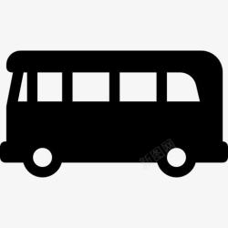 公共汽车运输机场巴士图标高清图片