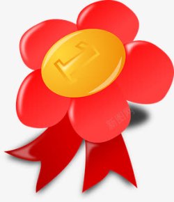奖状小红花小红花高清图片