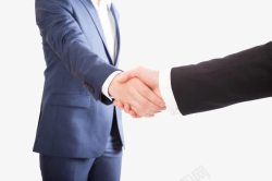 和好如初商务握手的2个人高清图片