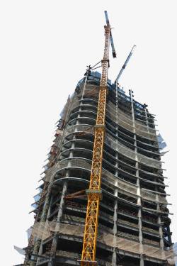 塔吊PNG施工电梯高清图片