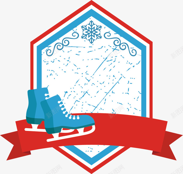 圣诞蓝色雪橇png免抠素材_88icon https://88icon.com 圣诞 红色 蓝色 雪橇