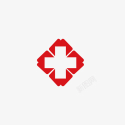 会标红十字会总工会会标矢量图图标高清图片