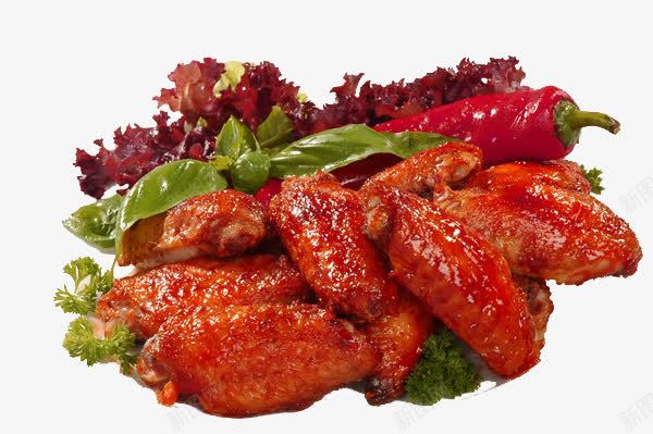 诱人的香辣烤鸡翅png免抠素材_88icon https://88icon.com 可乐鸡翅 新奥尔良烤翅 点心 烤翅 烤鸡翅 西餐