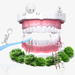 治疗龋齿图示口腔牙齿护理高清图片