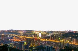 城市中心深圳星空夜景高清图片