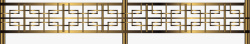 中国风护栏金属的中式雕花护栏高清图片