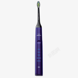 电动牙刷头魅惑紫电动牙刷图高清图片