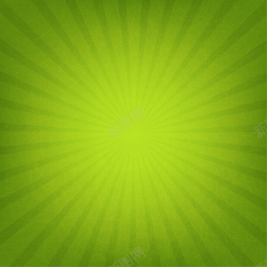 绿星放射状背景背景