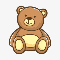 坐着的泰迪熊可爱坐着的泰迪熊高清图片