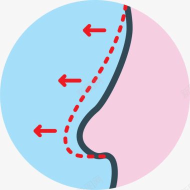 跑步机卡通隆鼻图标图标