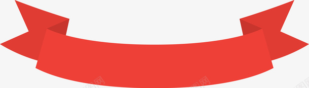 红色创意飘带png免抠素材_88icon https://88icon.com 彩色飘带 扁平化标题框 折叠丝带 折叠图形 标题 背景 菜单 装饰 飘带