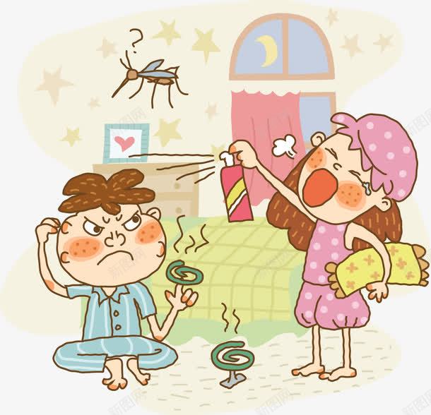 卡通手绘除蚊虫png免抠素材_88icon https://88icon.com 卡通 夏日 手绘 插图 杀虫 蚊香 除虫 除蚊虫