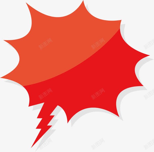 红色火爆爆炸贴png免抠素材_88icon https://88icon.com 促销 促销贴纸 火爆促销 爆炸贴 矢量png 红色
