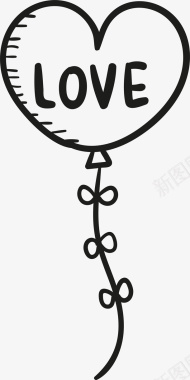 Love对话条爱心love图标图标