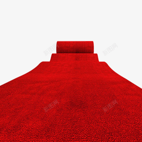 地毯红延伸装饰png免抠素材_88icon https://88icon.com 地毯 延伸 红 装饰