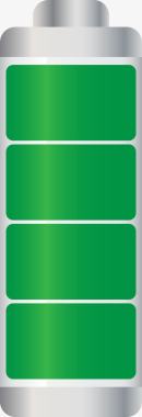 电池绿色电池电量图图标图标