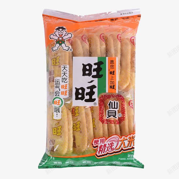 旺旺仙贝png免抠素材_88icon https://88icon.com 产品实物 休闲零食 旺旺 米饼 饼干