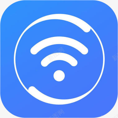 免抠免费手机360免费WiFi工具app图标图标