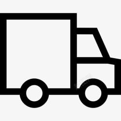 卡车交货货车图标高清图片