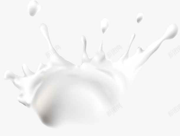 白色飞溅的液体矢量图ai免抠素材_88icon https://88icon.com 液体 牛奶 白色液体 矢量png 飞溅的液体 飞溅的牛奶 矢量图