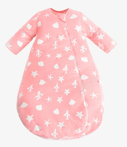 贝壳日记粉色海星婴儿睡袋素材
